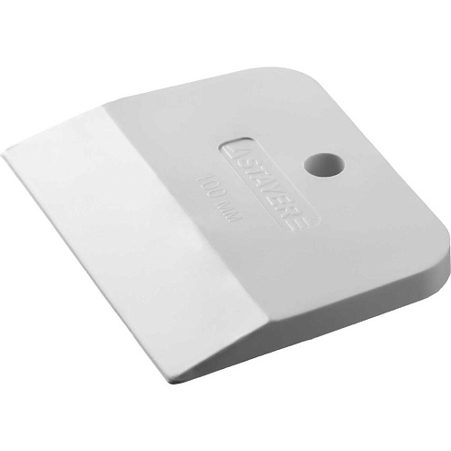 Шпатель MASTER, резиновый белый, 100мм, STAYER: фотография 1