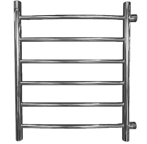 Полотенцесушитель Temark Классика  (К-2) 500х600 D32мм боковое подключение, прямые: фотография 1