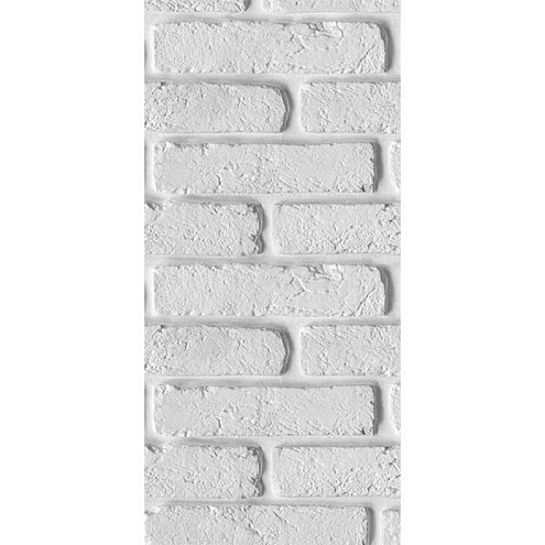 Панель ПВХ Белый кирпич 347 2700х250х8мм: фотография 1