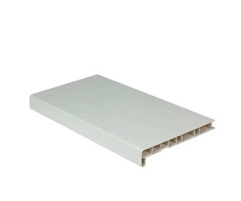 Подоконник ПВХ "МП" белый 3000х100мм: фотография 1