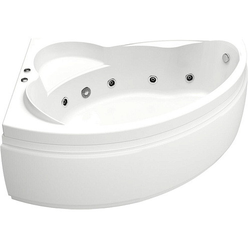 Ванна BAS Лагуна с гидромассажным оборудованием левая: фотография 1
