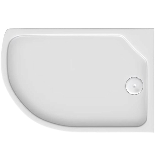 Поддон Кариба праввй, с комплектом ножек: фотография 1