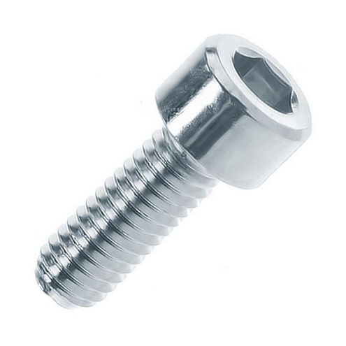 Болт с внутренним  шестигранником  оцинкованный  DIN 912 М 8х30, 4шт: фотография 1