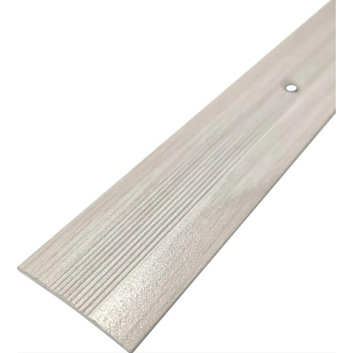 Порог-стык 38мм 1,8м ясень серый: фотография 1