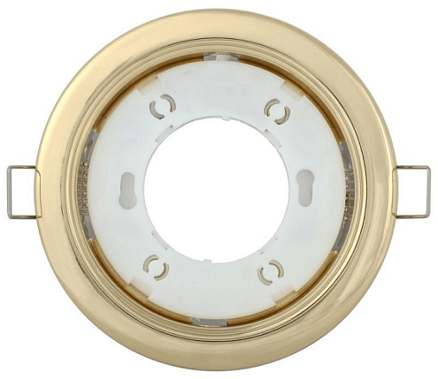 Светильник GX53 встраив. точечный зол. IEK LUVB0-GX53-1-K22: фотография 1