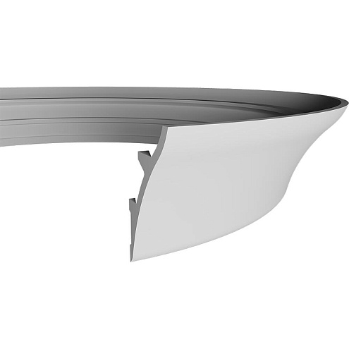 Карниз 1.50.624flex размеры 200х120х2000 мм: фотография 1