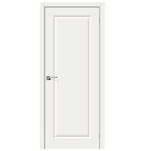 Дверь эмаль Скинни-10 Whitey  2000х800: фотография 1