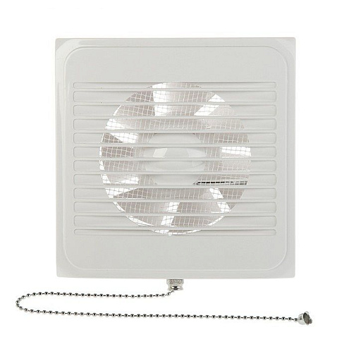 Вентилятор ЭВЕНТ 120СВок Turbo с выключателем и обратным клапаном, сетка: фотография 1