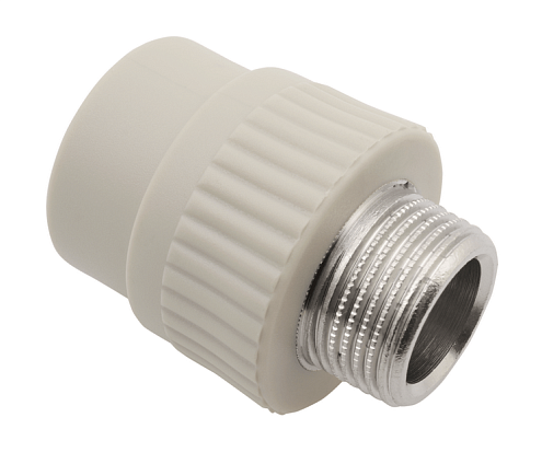 Муфта с переходом на металл наружная резьба 25x3/4" FV-plast: фотография 1