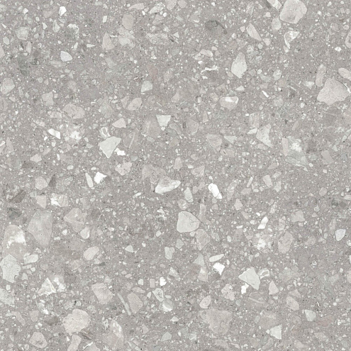 Керамогранит 60х60 Terrazzo matt grey 01 : фотография 1