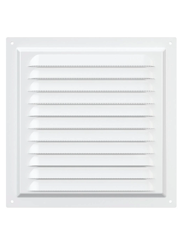 Вентиляционная решетка 2020МЭ окрашенная сталь, сетка, наклонные жалюзи ERA: фотография 1