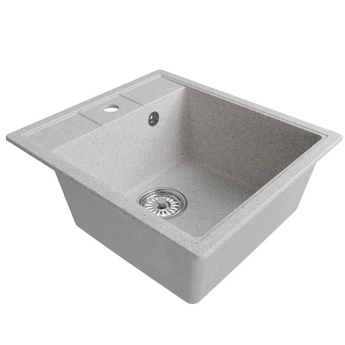 Мойка ML-GM28 серая (310), 450х500х190 мм: фотография 1