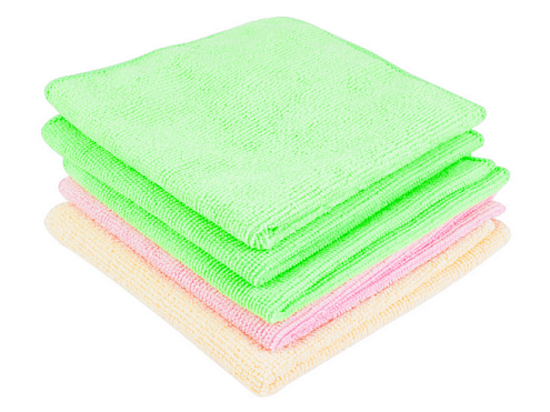 Салфетка из микрофибры, 300х300мм, 5шт, универсальные: фотография 1