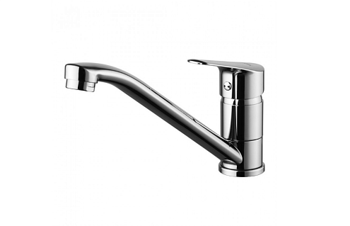 Смеситель Lemark "Партнер" LM6554C для кухни одноручный с поворотным изливом хром: фотография 1