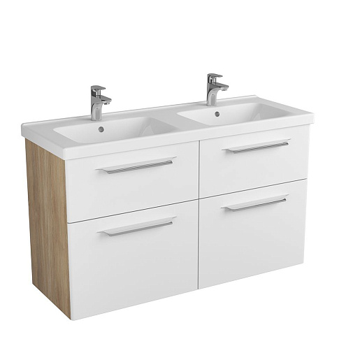 Тумба DIBORG Lande 125 4 ящика, Дуб 77.6229: фотография 1