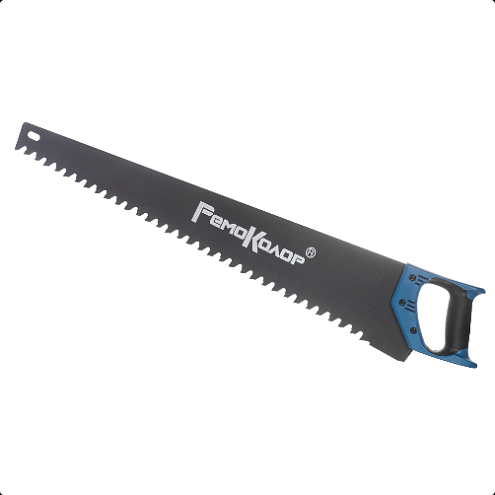 Пила по газобетону 700 мм, 17 твердосплавных напаек, тефлоновое покрытие, РемоКолор: фотография 1