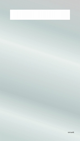 Зеркало LED 010 base 40x70 с подсветкой прямоугольное: фотография 1