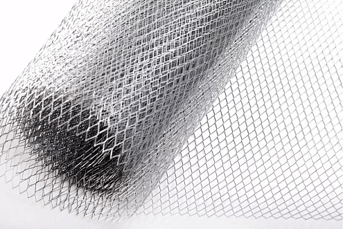 Сетка штукатурная ЦПВС оцинкованная, ячейка 20х20мм перемычка 1,0мм, 1,0х10м: фотография 1