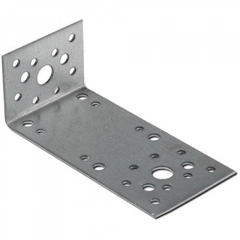 Уголок крепежный асимметричный KUAS 65  130х50х65мм: фотография 1