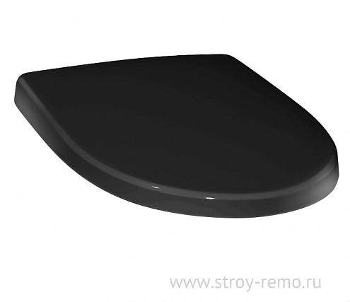 Крышка-сиденье Roca Victoria Nord Black Edition ZRU9302627 с микролифтом: фотография 1