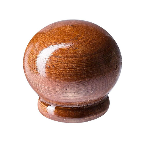 Ручка буковая лакированная модель 7 под красное дерево глянцавая, 2шт "Element": фотография 1