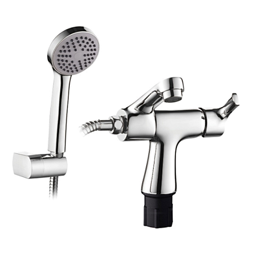 Смеситель для раковины c душевой лейкой Ledeme L1055-16: фотография 1