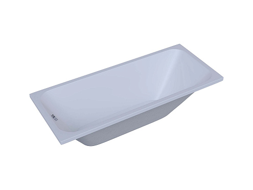 Акриловая прямоугольная ванна Aquatek Eco-Friendly Мия 100х70 без фронтального экрана, без гидромассажа, без опоры(каркаса): фотография 1