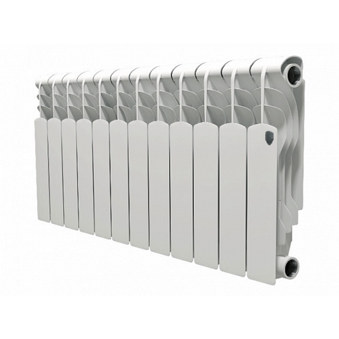 Радиатор биметаллический Royal Thermo Revolution Bimetall 350 12 секций: фотография 1