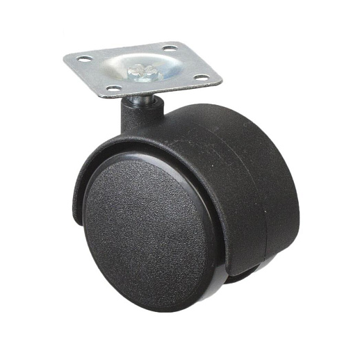 Опора колесная на площке d 40мм "Element": фотография 1