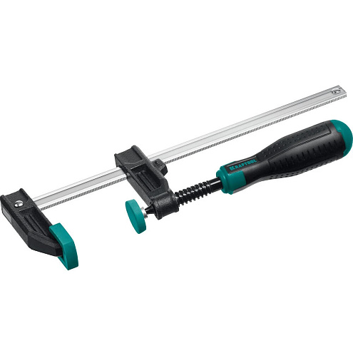 Струбцина тип F 50х200мм, 2К рукоятка: фотография 1