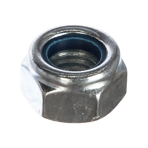 Гайка оцинкованная  самоконтрящаяся DIN 985 М12, 2шт: фотография 1