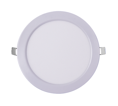 Светильник светодиодный ультратонкий встраив. PPL-R 9Вт 6500К IP40 WH d145мм круглый Jazzway: фотография 1