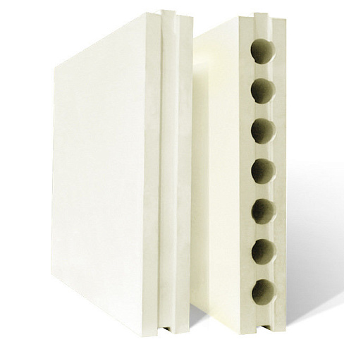 Плита пазогребневая полнотелая 667х500х100мм : фотография 1