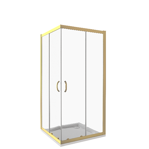 Душевой уголок  JAZZE CR-80-C-G: фотография 1