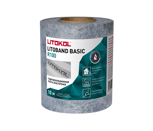 Лента гидроизоляционная LITOBAND Basic R100 : фотография 1