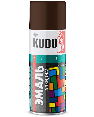 Эмаль универсальная «3P» TECHNOLOGY, коричневый : фотография 1