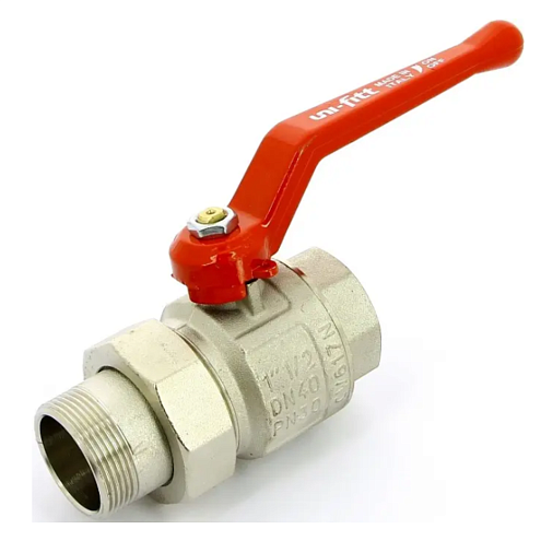 Кран шаровой американка 1 1/2" рычаг ВН Uni-fitt : фотография 1