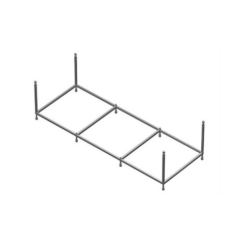 Каркас для ванны 180 AM.PM Sensation W30A-180-080W-R: фотография 1