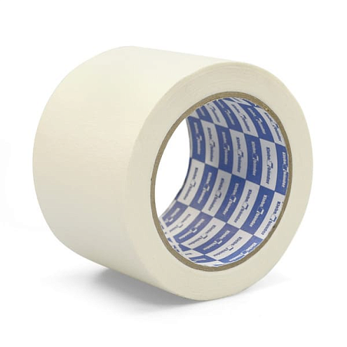 Малярная клейкая лента 75мм х 30м, 115мкм белая Klebebander: фотография 1