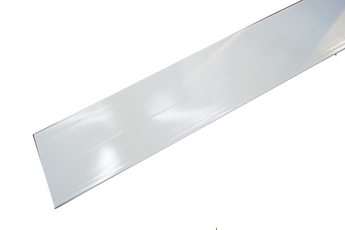 Панель ПВХ Белая глянцевая 2700х250х8мм : фотография 1