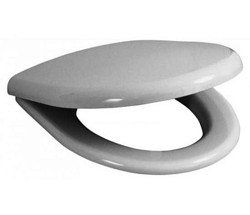 Сиденье для унитаза Jika Vega 8915343000631хром-петли, дюропласт: фотография 1