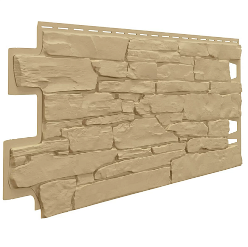 Фасадные панели Технониколь Оптима, Камень, песочный : фотография 1