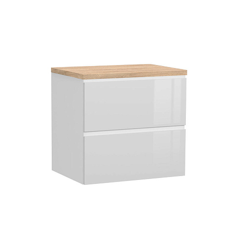 Тумба под раковину для устройства под столешницу подвесная MODUO 60 для MODUO 60 белый: фотография 1