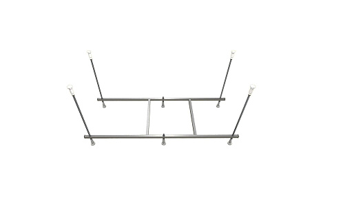 Сборный каркас к ванне Мия с центральным сливом 170х75см (шпильки): фотография 1