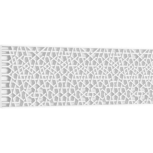 Молдинг гибкий 1.51.518 flex, 260х33х2040 мм: фотография 1