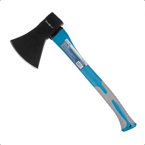 Топор кованный фибергласовая рукоятка, 800г, РемоКолор: фотография 1