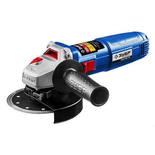 УШМ125мм,  750Вт, 11000об/мин, шнур 3м, ЗУБР: фотография 1