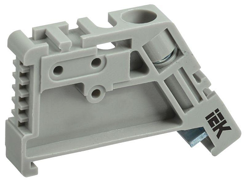 Ограничитель на DIN-рейку пластик IEK YXD12: фотография 1