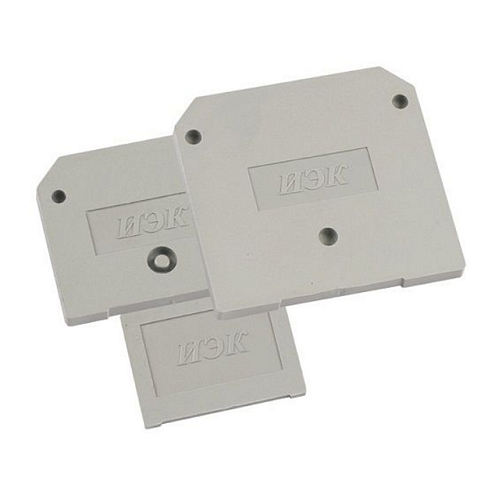 Заглушка для ЗНИ-4-6кв.мм (JXB35-50А) сер. IEK YZN10D-ZGL-006-K03: фотография 1