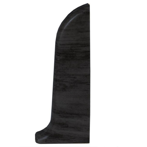 L025 Заглушка правая 58мм  Венге темный  : фотография 1